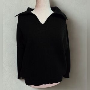 Classy Dark Navy Warm Women's Sweater M EUC